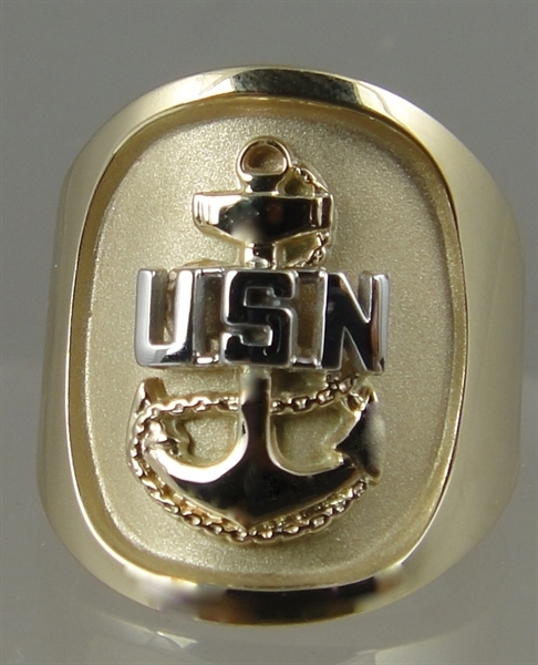 us navy rings Navy Chief Petty Officer Ring-Official Navy chiefs ring