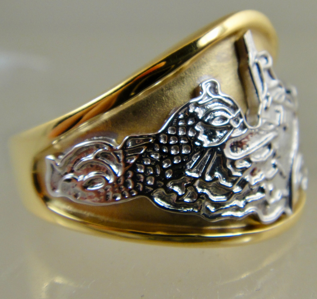 us navy Submarine dolphin Regulation Ring-Hand made submarine ring ...